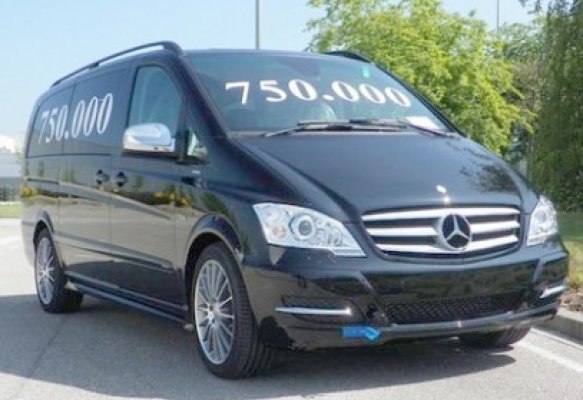 750.000 de modele Mercedes, fabricate în Spania!